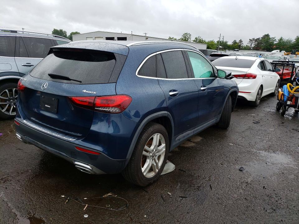 2021 Mercedes-benz Gla-klasse VIN W1N4N4HB3MJ177943 COPART salvage auction — FRONT END, Ct - Cert Of Title-Salvage, sold $6,200 on 2026-07-14 (photo 3)
