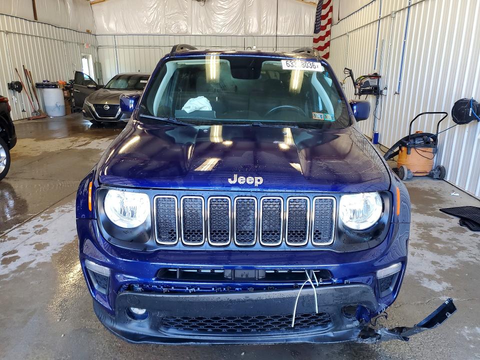 2020 Jeep Renegade VIN ZACNJBBB6LPL74864 COPART salvage auction — FRONT END, Pa - Certificate Of Salvage, sold $650 on 2026-08-12 (photo 5)