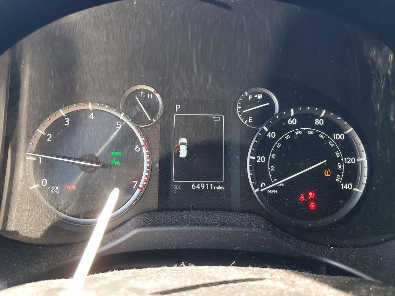 2020 Lexus Gx VIN JTJAM7BXXL5241869 COPART salvage auction — SIDE, CA - SALVAGE CERTIFICATE, sold $24,900 on 2026-08-24 (photo 9)