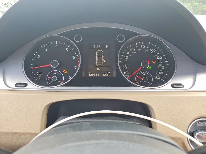 2015 Volkswagen Passat cc VIN WVWBP7AN7FE813791 COPART salvage auction — FRONT END, LA - CERT OF TITLE-SALVAGE, sold $200 on 2026-07-28 (photo 9)