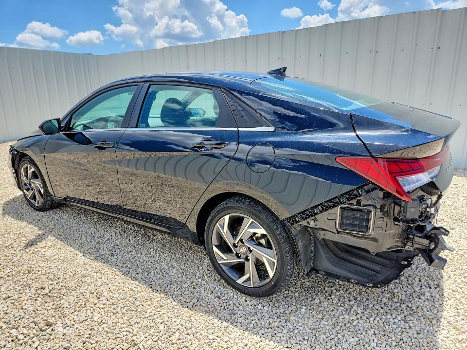 2025 Hyundai Elantra VIN KMHLS4DG9SU904457 COPART salvage auction — REAR END, Fl - Cert Of Title Slvg Rebuildable (P), sold $6,000 on 2026-07-13 (photo 2)