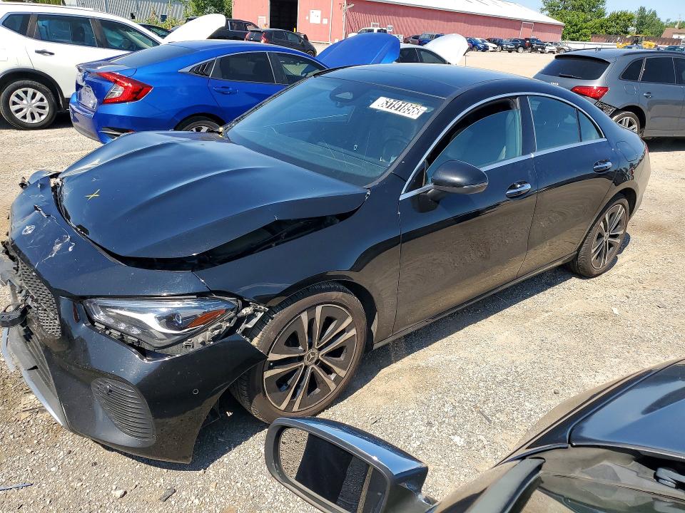2025 Mercedes-benz Cla-class VIN W1K5J4HB6SN533188 — COPART salvage auction photo