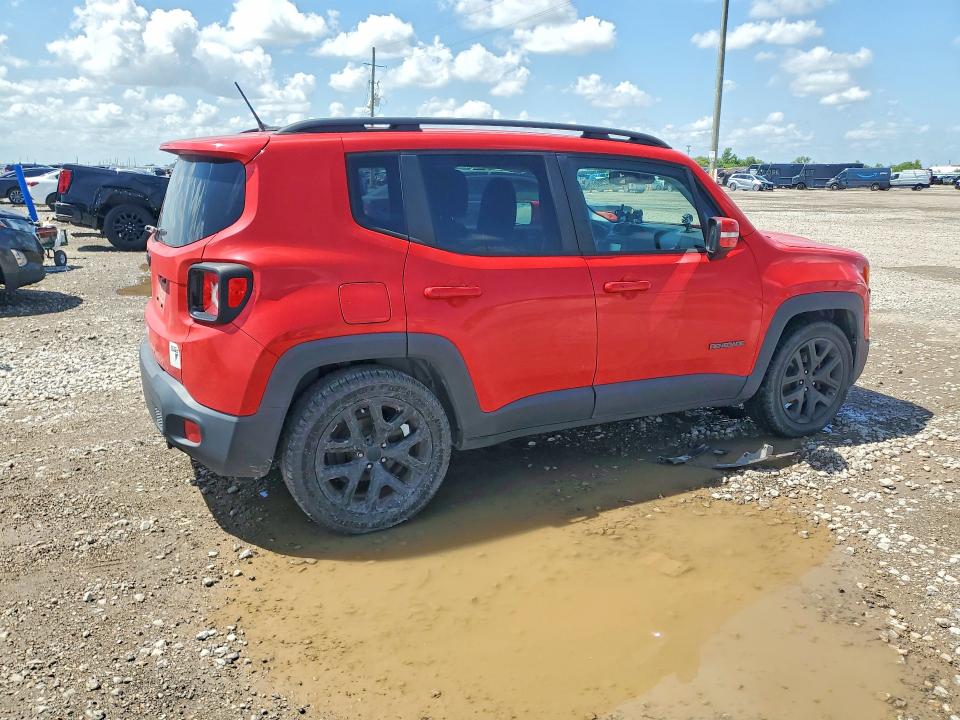 2017 Jeep Renegade VIN ZACCJABB9HPF99534 COPART salvage auction — FRONT END, Pa - Certificate Of Salvage, sold $850 on 2026-07-27 (photo 3)