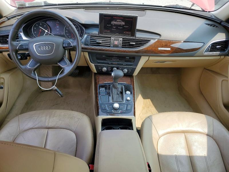2012 Audi A6 VIN WAUGGAFC0CN057000 COPART salvage auction — FRONT END, Ny - Mv-907A Salvage Certificate, sold $450 on 2026-07-27 (photo 8)