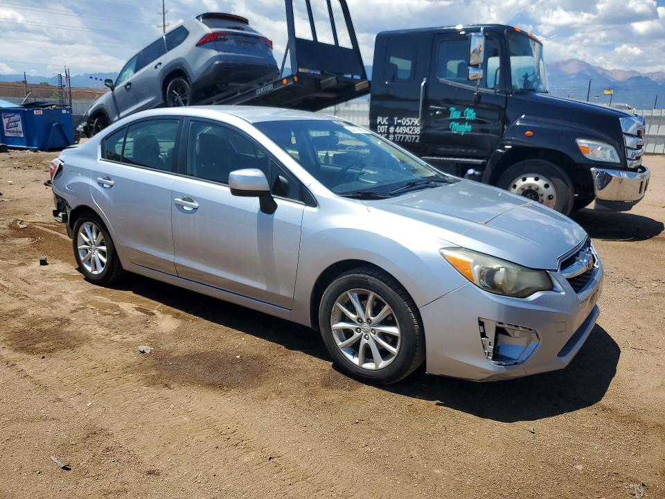 2013 Subaru Impreza VIN JF1GJAB66DH009172 COPART salvage auction — REAR END, Co - Dis/Dlr/Exp Only Clean Title, sold $1,350 on 2026-07-15 (photo 4)