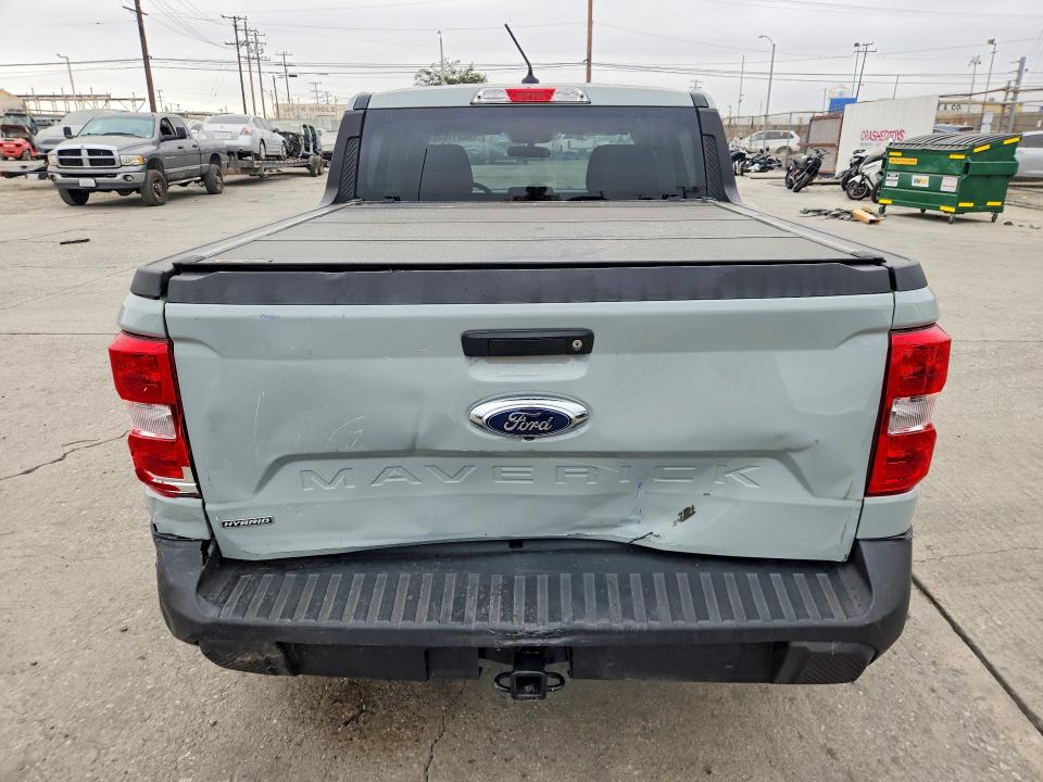 2023 Ford Maverick VIN 3FTTW8E36PRA72313 COPART salvage auction — REAR END, Ca - Salvage Certificate, sold $10,900 on 2026-07-29 (photo 6)