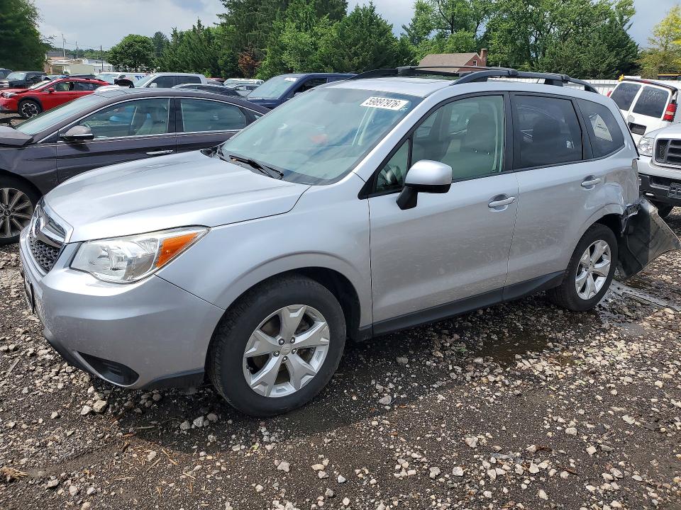 2014 Subaru Forester VIN JF2SJAEC1EH403221 COPART salvage auction — REAR END, Md - Cert Of Salvage > 75% Damage, sold $775 on 2026-08-24 (photo 1)
