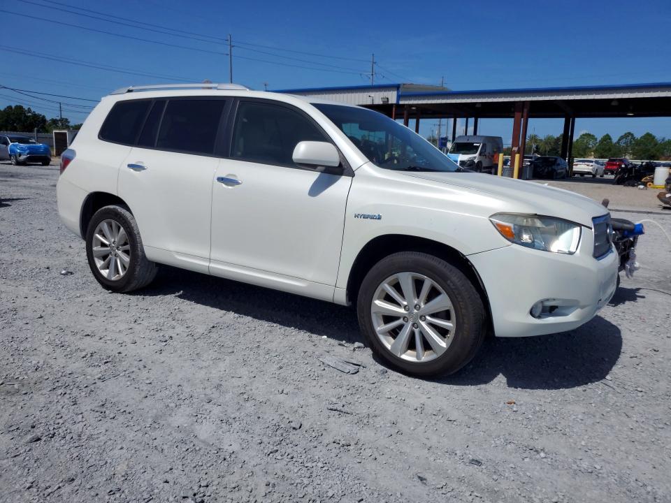 2008 Toyota Highlander hybrid VIN JTEEW44AX82020167 COPART salvage auction — MINOR DENT/SCRATCHES, Fl - Certificate Of Title, sold $1,800 on 2026-07-30 (photo 4)