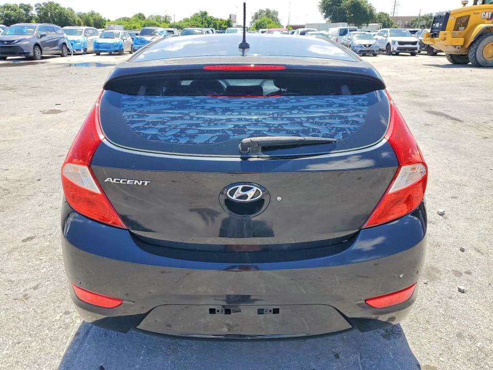 2015 Hyundai Accent VIN KMHCU5AE0FU234158 COPART salvage auction — FRONT END, Fl - Cert Of Title Slvg Rebuildable, sold $950 on 2026-07-09 (photo 6)