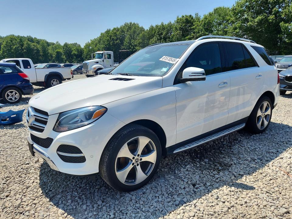 2018 Mercedes-benz Gle VIN 4JGDA5HBXJB199173 COPART salvage auction — MINOR DENT/SCRATCHES, Ma - Cert Of Title-Slvg Repair Thft, sold $7,100 on 2026-08-28 (photo 1)