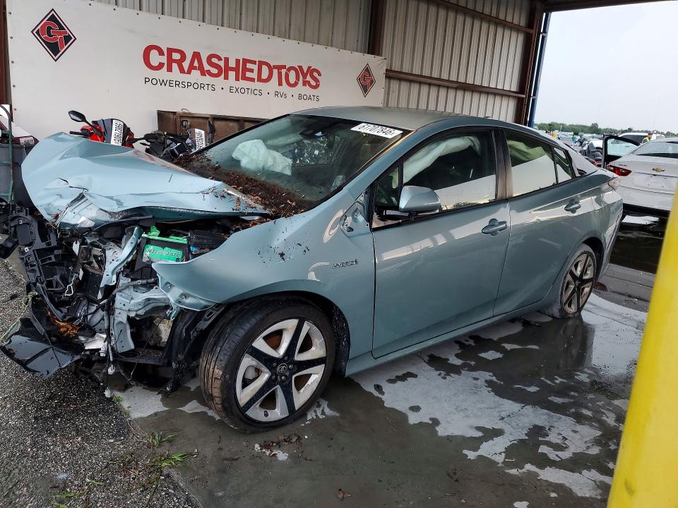 2016 Toyota Prius VIN JTDKARFU6G3029354 COPART salvage auction — WATER/FLOOD, FL - CERT OF TITLE-SLVG REBLD FLOOD, sold $10 on 2026-07-28 (photo 1)