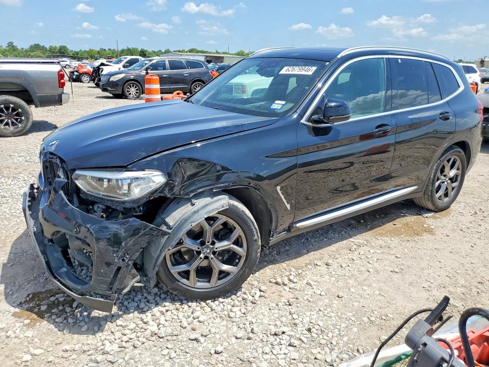 2021 BMW X3 VIN 5UXTY3C07M9E63324 — COPART salvage auction photo