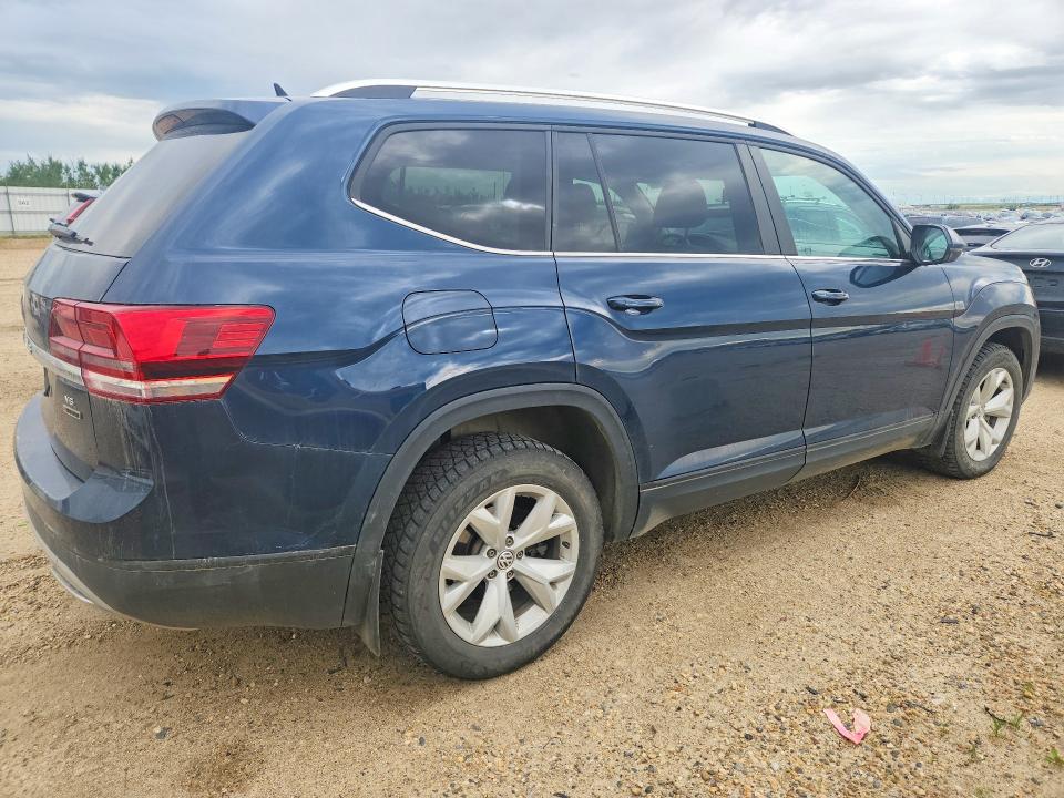 2018 Volkswagen Atlas VIN 1V2LR2CAXJC590175 COPART salvage auction — SIDE, Ab - Oop - Active, sold $2,350 on 2026-07-09 (photo 3)