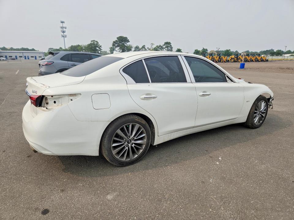 2018 Infiniti Q50 VIN JN1CV7AR7JM280520 COPART salvage auction — FRONT END, AZ - CERT OF TITLE - SALVAGE, sold $475 on 2026-07-27 (photo 3)