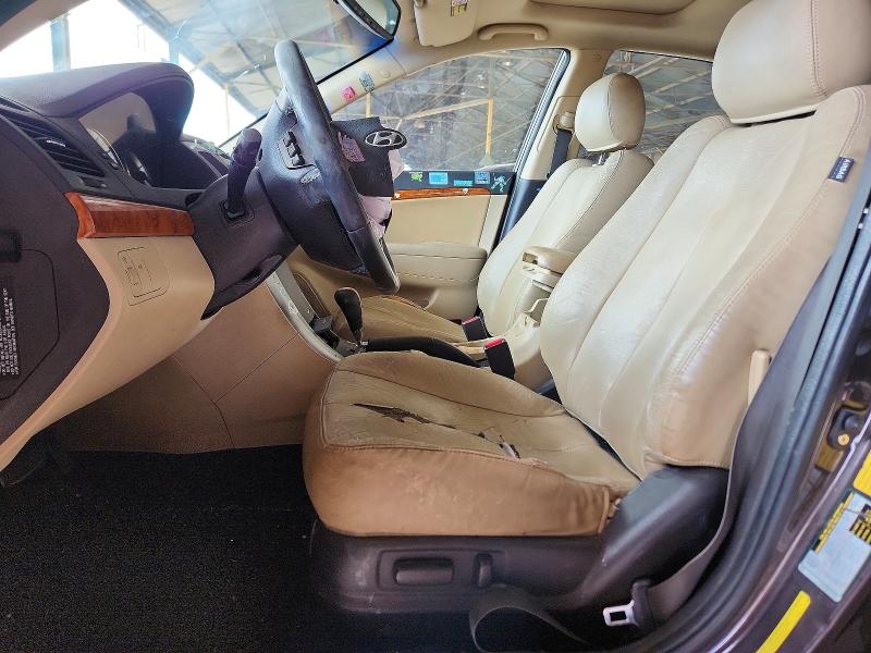 2009 Hyundai Sonata VIN 5NPEU46C29H548181 COPART salvage auction — FRONT END, Az - Certificate Of Title (P), sold $500 on 2026-07-20 (photo 7)