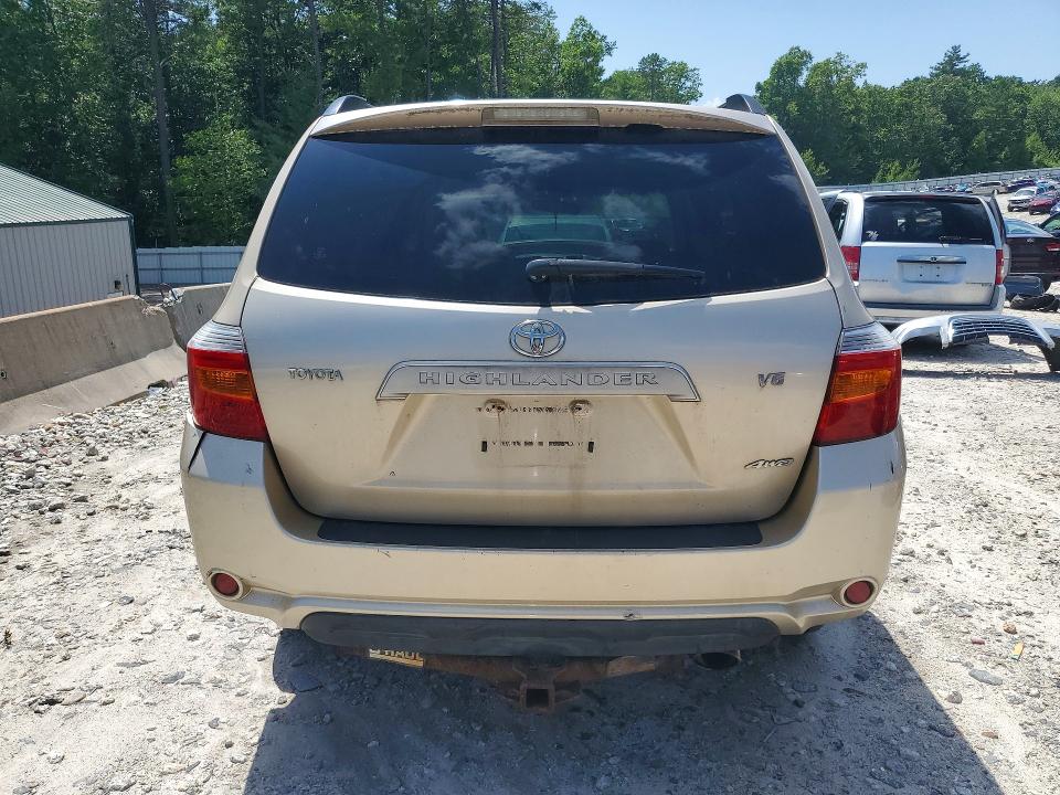 2008 Toyota Highlander VIN JTEES41AX82094978 COPART salvage auction — SIDE, Ma - Certificate Of Title, sold $1,350 on 2026-07-08 (photo 6)