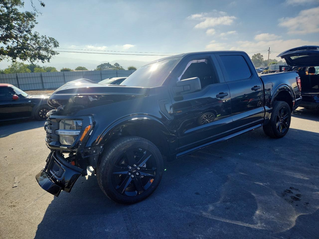 2025 Ford F-150 Lightning VIN 1FTEW2L51SFC13921 — COPART salvage auction photo