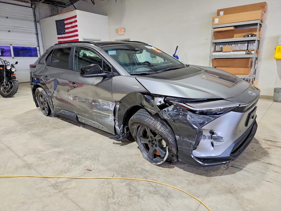 2025 Toyota Bz4x VIN JTMAAAAA9SA067675 COPART salvage auction — FRONT END, Salvage Title, sold $7,700 on 2026-08-21 (photo 4)