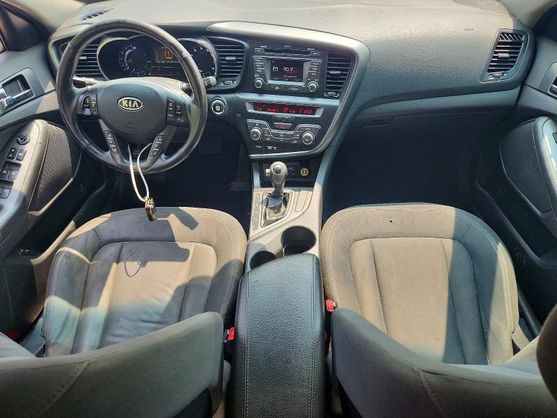 2012 Kia Optima VIN KNAGM4AD7C5018043 COPART salvage auction — REAR END, Md - Cert Of Salvage > 75% Damage, sold $450 on 2026-07-31 (photo 8)