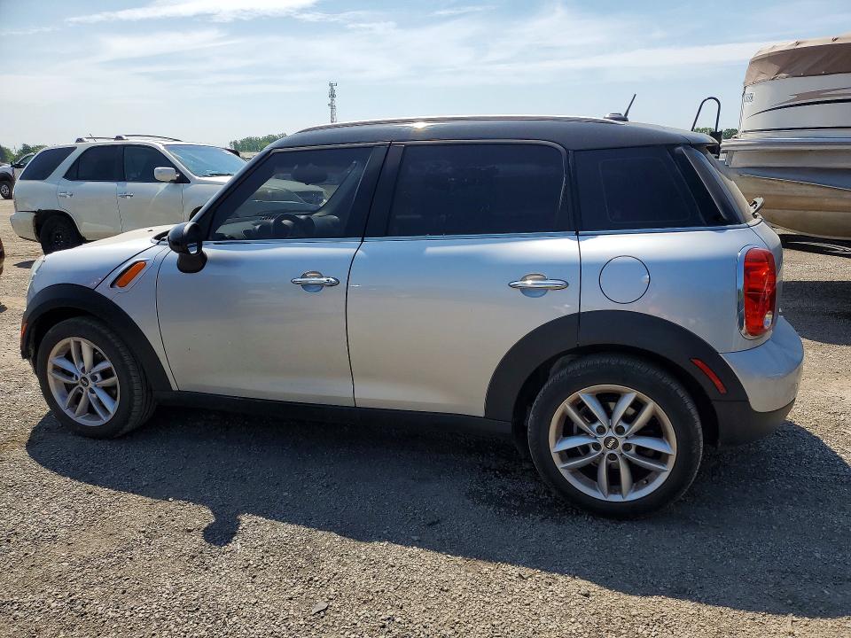 2011 Mini Cooper VIN WMWZB3C53BWH95491 COPART salvage auction — FRONT END, On - Permit Salvage, sold $125 on 2026-07-28 (photo 2)
