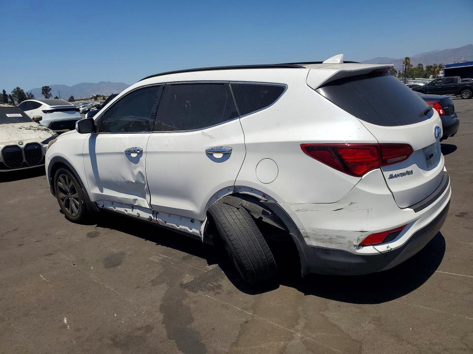 2017 Hyundai VIN 5XYZW4LA6HG444796 COPART salvage auction — FRONT END, Ca - Dis/Dlr/Exp Only Clean Title, sold $2,100 on 2026-07-29 (photo 2)
