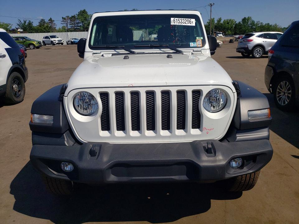 2021 Jeep Wrangler unlimited VIN 1C4HJXDN8MW762400 COPART salvage auction — REAR END, Ct - Cert Of Title-Salvage, sold $7,800 on 2026-07-28 (photo 5)