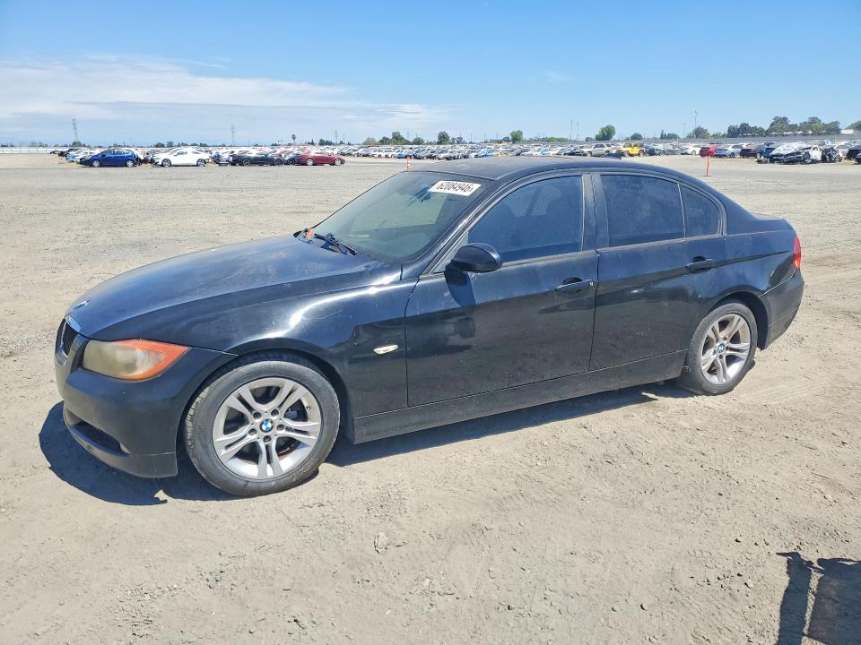 2008 BMW 3 series VIN WBAVA33518K054626 COPART salvage auction — FRONT END, CA - DIS/DLR/EXP ONLY CLEAN TITLE, sold $275 on 2026-07-30 (photo 1)