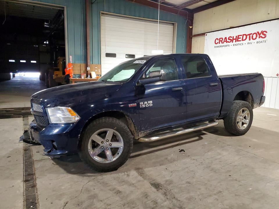 2014 Ram 1500 VIN 1C6RR7KT0ES313260 COPART salvage auction — FRONT END, Il - Salvage Certificate, sold $2,200 on 2026-08-26 (photo 1)