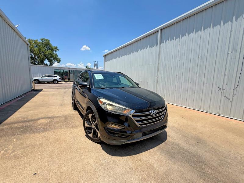 2016 Hyundai Tucson VIN KM8J33A24GU046040 COPART salvage auction — MINOR DENT/SCRATCHES, Tx - Certificate Of Title (P), sold $1,650 on 2026-07-16 (photo 1)