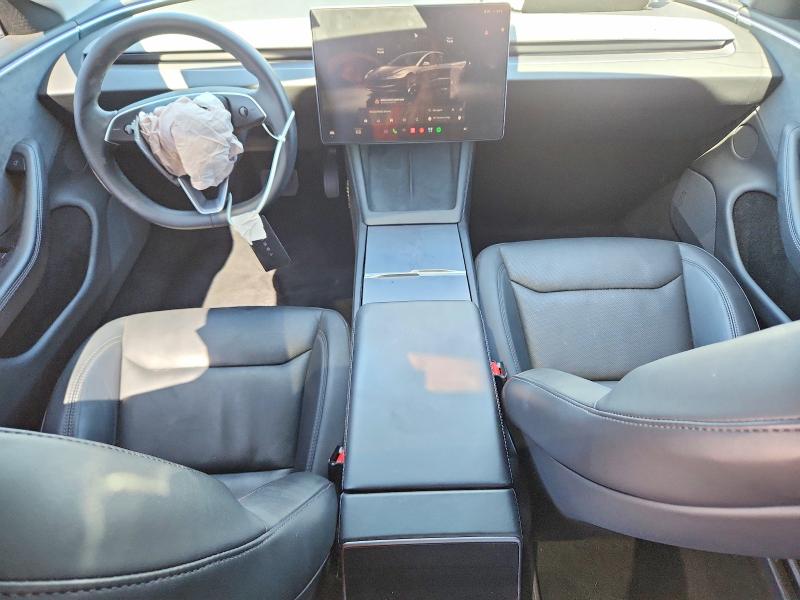 2024 Tesla Model 3 VIN 5YJ3E1EB8RF732633 COPART salvage auction — FRONT END, Salvage Title, sold $10,500 on 2026-09-01 (photo 8)
