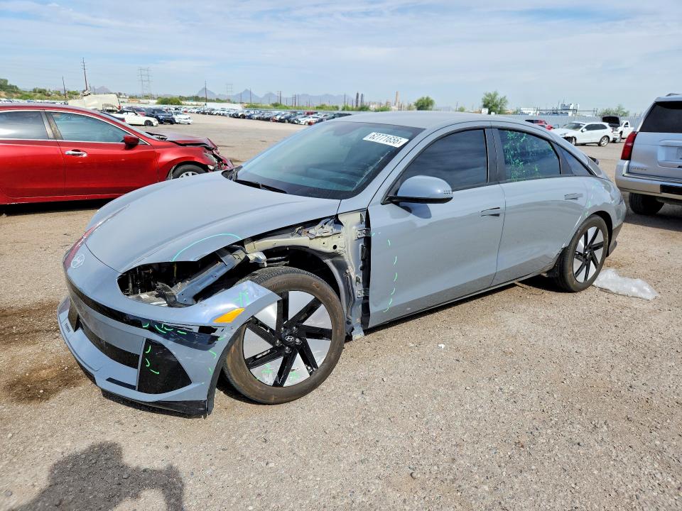 2023 Hyundai Ioniq 6 VIN KMHM24AA7PA037198 — COPART salvage auction photo