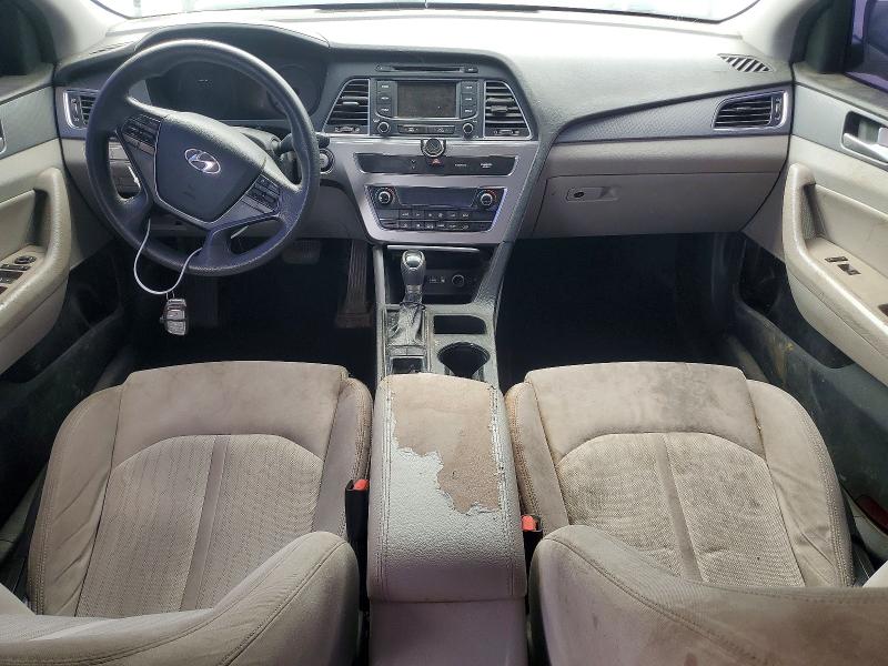 2016 Hyundai Sonata VIN KMHE24L18GA021710 COPART salvage auction — FRONT END, OK - CERTIFICATE OF TITLE (P), sold $2,750 on 2026-07-29 (photo 8)