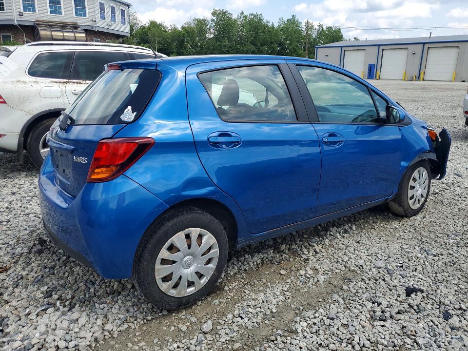 2016 Toyota Yaris VIN VNKKTUD32GA069229 COPART salvage auction — FRONT END, Ma - Cert Of Title-Reconstrctd Coll, sold $250 on 2026-07-29 (photo 3)