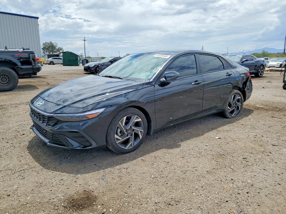 2025 Hyundai Elantra VIN KMHLM4DG7SU984870 — COPART salvage auction photo