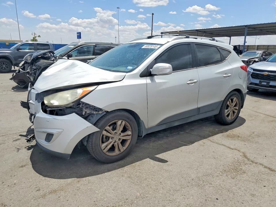 2012 Hyundai Tucson VIN KM8JU3AC8CU508275 COPART salvage auction — FRONT END, TX - CERTIFICATE OF TITLE, sold $600 on 2026-07-17 (photo 1)
