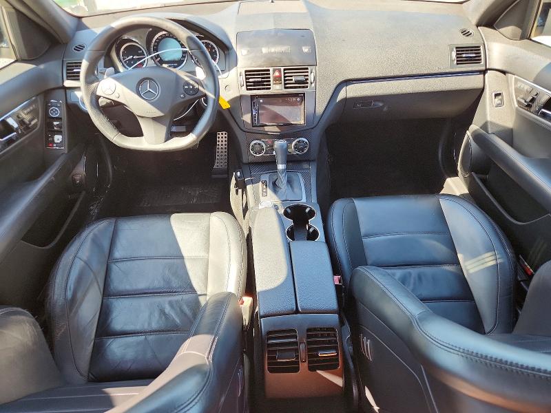 2009 Mercedes-benz C class VIN WDDGF77X79F220423 COPART salvage auction — FRONT END, Ca - Dis/Dlr/Exp Only Clean Title, sold $8,500 on 2026-07-23 (photo 8)