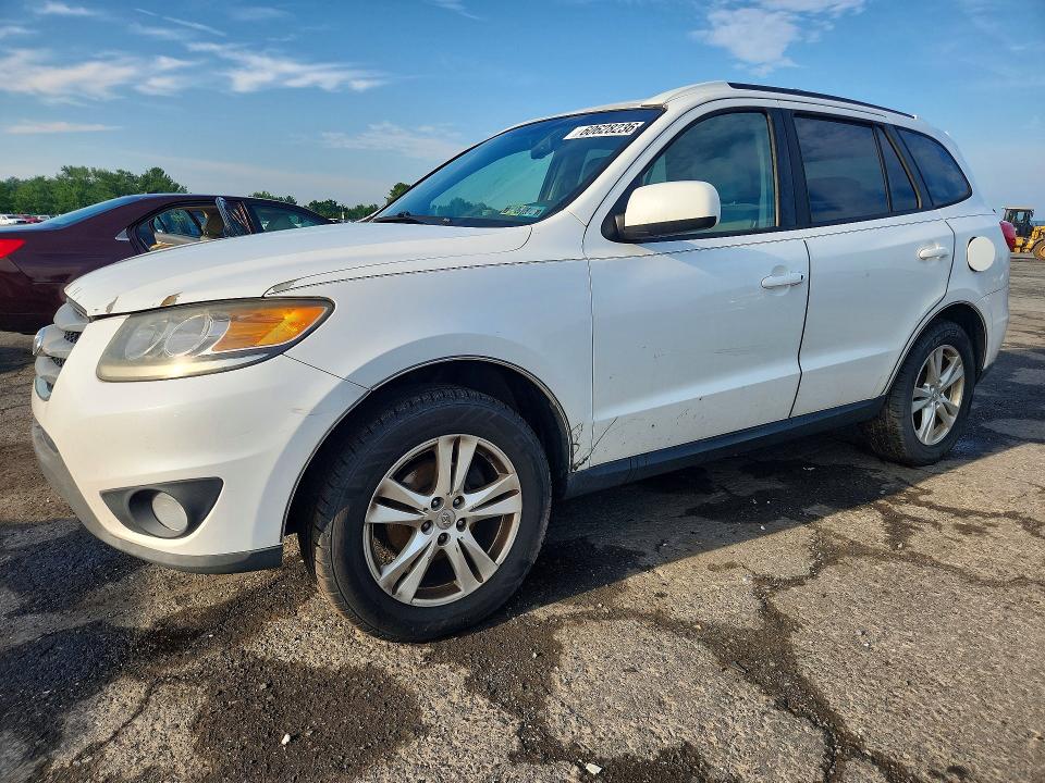 2012 Hyundai Santa fe VIN 5XYZHDAG5CG135976 COPART salvage auction — MECHANICAL, PA - CERT OF TITLE, sold $650 on 2026-07-14 (photo 1)