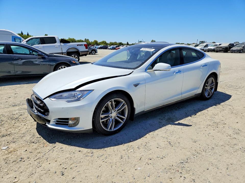 2015 Tesla Model s VIN 5YJSA1S10FF099415 COPART salvage auction — MECHANICAL, Ca - Dis/Dlr/Exp Only Clean Title, sold $2,050 on 2026-07-21 (photo 1)