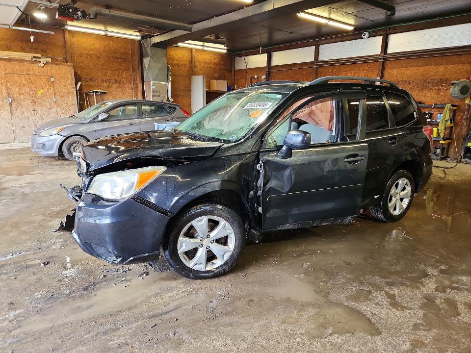 2014 Subaru Forester VIN JF2SJAEC7EH426843 COPART salvage auction — FRONT END, PA - CERTIFICATE OF SALVAGE, sold $250 on 2026-07-23 (photo 1)