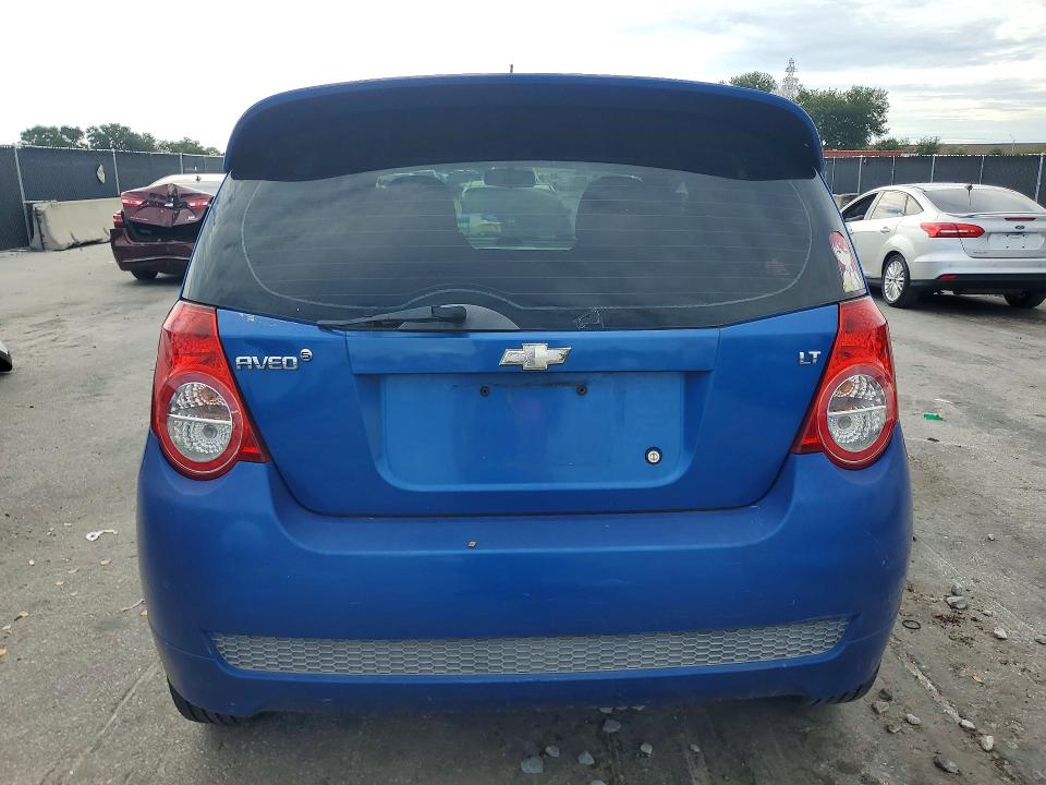 2009 Chevrolet Aveo VIN KL1TD66E89B356714 COPART salvage auction — FRONT END, FL - CERT OF TITLE SLVG REBUILDABLE, sold $375 on 2026-07-14 (photo 6)