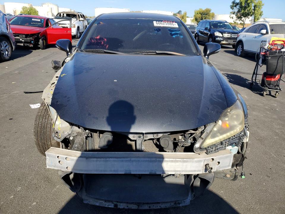 2011 Lexus Is 250 VIN JTHBF5C22B5149872 COPART salvage auction — FRONT END, CA - SALVAGE CERTIFICATE, sold $675 on 2026-07-20 (photo 5)