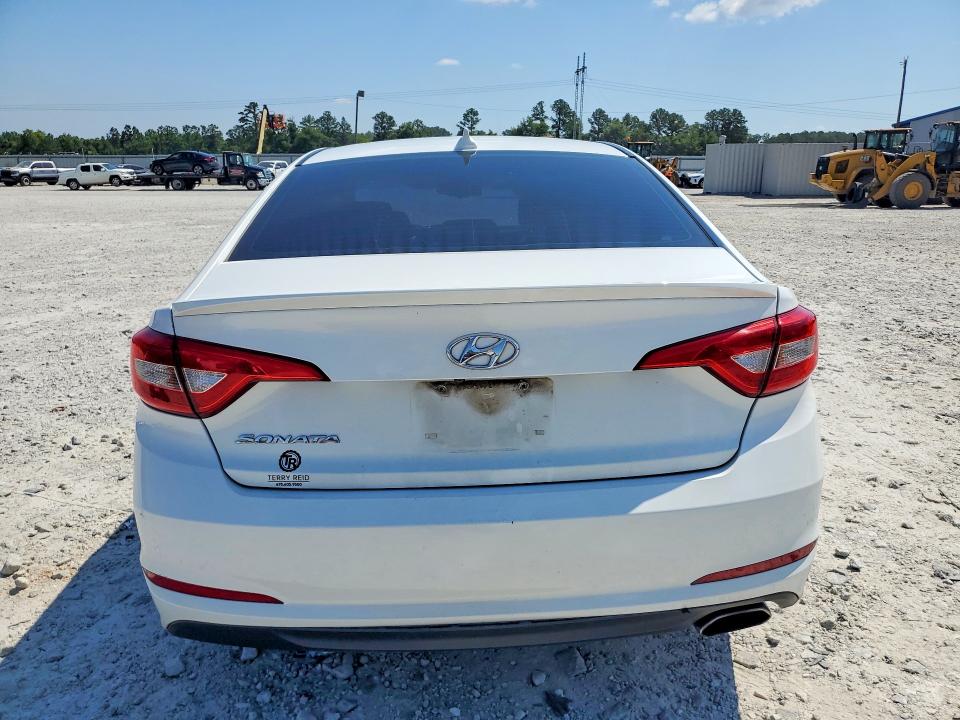 2016 Hyundai Sonata VIN 5NPE24AF8GH262209 COPART salvage auction — FRONT END, Ga - Cert Of Title-Salvage, sold $1,700 on 2026-07-27 (photo 6)