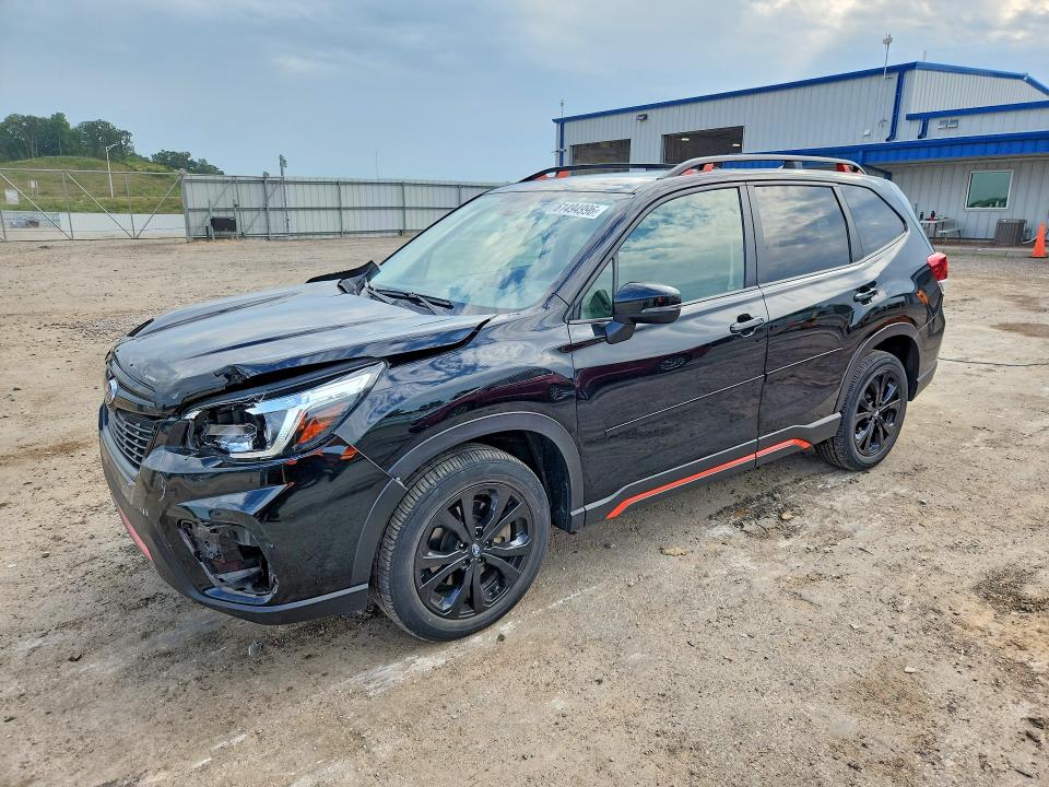 2019 Subaru Forester VIN JF2SKAPCXKH474536 — COPART salvage auction photo