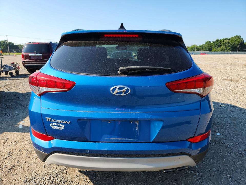 2018 Hyundai Tucson VIN KM8J33A27JU805383 COPART salvage auction — MECHANICAL, Ar - Certificate Of Title, sold $3,000 on 2026-07-19 (photo 6)