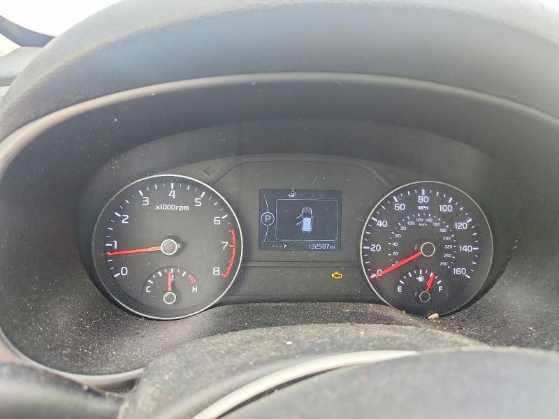 2017 Kia Sportage VIN KNDPM3AC9H7134666 COPART salvage auction — FRONT END, TX - SALVAGE VEHICLE TITLE (P), sold $250 on 2026-07-29 (photo 9)