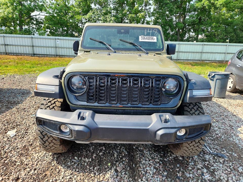 2025 Jeep Wrangler / VIN 1C4RJXN66SW536736 COPART salvage auction — WATER/FLOOD, Fl - Cert Of Title-Slvg Rebld Flood, sold $7,500 on 2026-07-29 (photo 5)