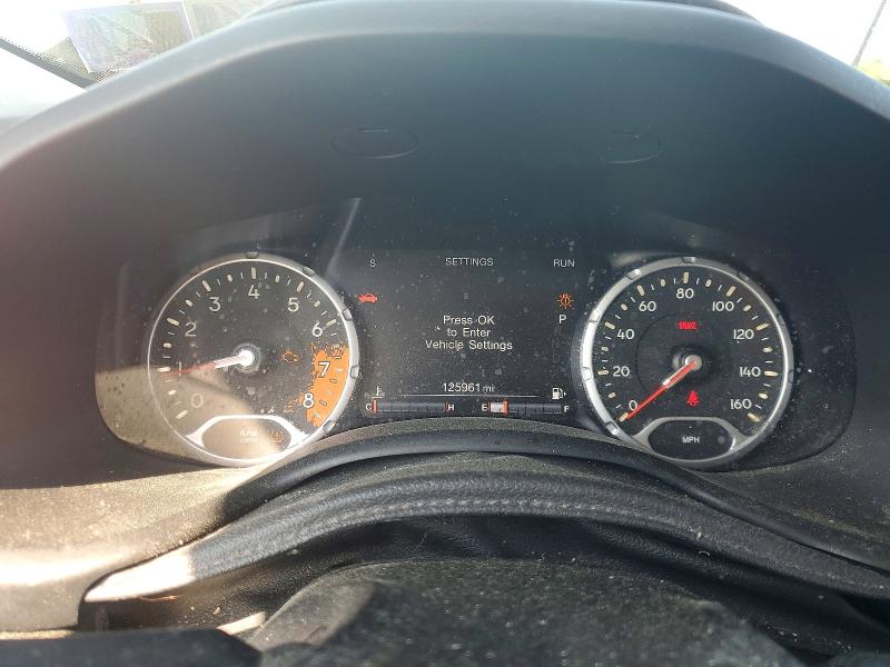 2017 Jeep Renegade VIN ZACCJBCB4HPG37126 COPART salvage auction — FRONT END, Pa - Certificate Of Salvage, sold $750 on 2026-08-14 (photo 9)