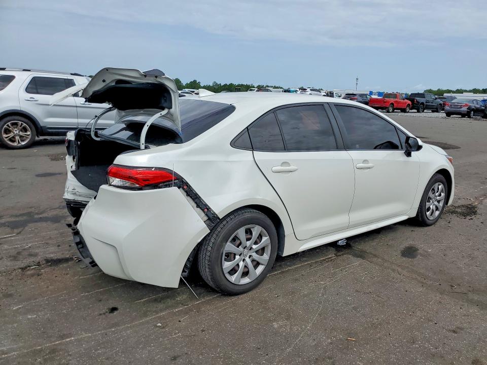 2020 Toyota Corolla VIN JTDEPRAE8LJ049414 COPART salvage auction — REAR END, FL - CERTIFICATE OF DESTRUCTION, sold $3,650 on 2026-07-22 (photo 3)