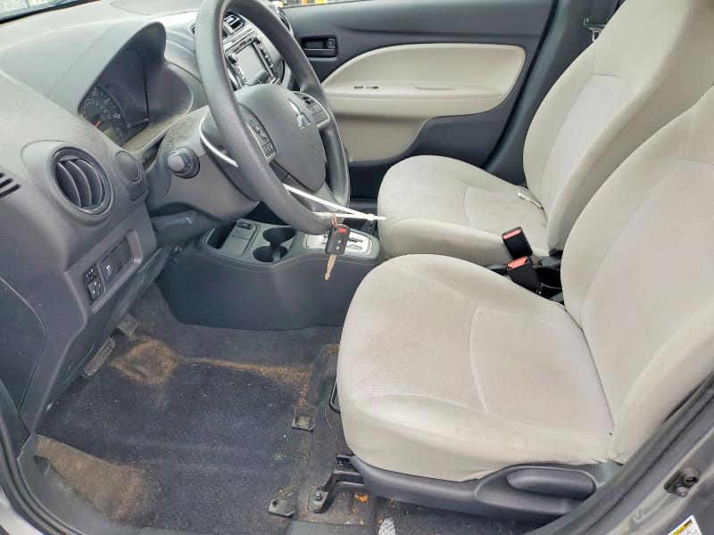2019 Mitsubishi Mirage VIN ML32F3FJ0KHF07807 COPART salvage auction — FRONT END, Oh - Cert Of Title-Salvage, sold $90 on 2026-07-24 (photo 7)