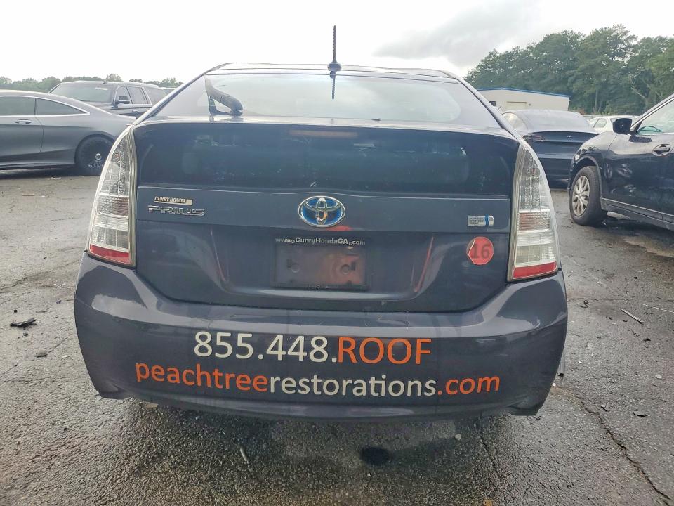 2011 Toyota Prius VIN JTDKN3DU2B0265014 COPART salvage auction — FRONT END, Ga - Certificate Of Title, sold $1,050 on 2026-07-17 (photo 6)